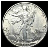 1935-D Silver Walking Liberty Half Dollar UNCIRCUL