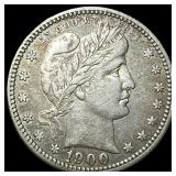 1900 Barber Quarter NEARLY UNCIRCULATED