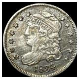 1834 Capped Bust Silver 5 Cents HIGH GRADE