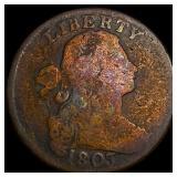 1803 Draped Bust Large Cent NICELY CIRCULATED