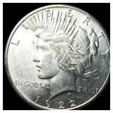 1922-S Silver Peace Dollar UNCIRCULATED