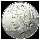 1923-S Silver Peace Dollar UNCIRCULATED