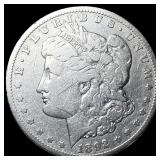 1892-CC Silver Morgan Dollar LIGHTLY CIRCULATED