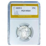 1929-S Standing Liberty Quarter PGA MS64