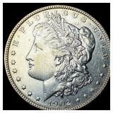 1902 Silver Morgan Dollar CLOSELY UNCIRCULATED