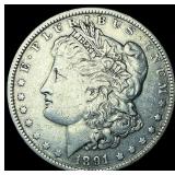 1891-O Silver Morgan Dollar CLOSELY UNCIRCULATED