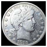 1915-S Silver Barber Half Dollar LIGHTLY  CIRCULA