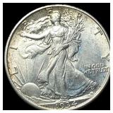 1934 Silver Half Dollar Walking Liberty UNCIRCULAT