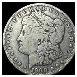 1900-O Silver Morgan Dollar ABOUT UNCIRCULATED