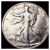 1927-S Silver Half Dollar NEARLY UNCIRCULATED