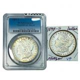 [2 Coins] 1889-1894 Morgan Silver Dollar PCGS Genu