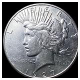 1927-S Silver Peace Dollar UNCIRCULATED
