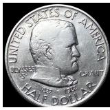 1922-S Silver Half Dollar Grant Commemorative NEAR