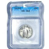 1919-D Standing Liberty Quarter ICG AG3