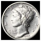 1924-S Silver Mercury Dime UNCIRCULATED