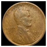 1909-S Lincoln Wheat Cent NICELY CIRCULATED