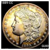 1889-CC Morgan Silver Dollar CLOSELY UNCIRCULATED