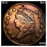 1812 Sm Dt Classic Head Large Cent LIGHTLY CIRC