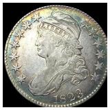 1823 Capped Bust Half Dollar CLOSELY  UNCIRCULATE