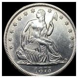 1875 Silver Half Dollar UNCIRCULATED