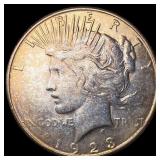 1923-S Silver Peace Dollar NEARLY UNCIRCULATED