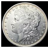 1886-O Silver Morgan Dollar CLOSELY UNCIRCULATED