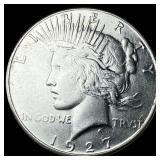 1927-S Silver Peace Dollar CLOSELY UNCIRCULATED