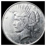 1922 Silver Peace Dollar UNCIRCULATED