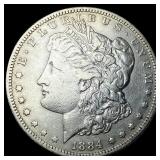 1884 Morgan Silver Dollar NEARLY UNCIRCULATED