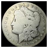 1895-S Silver Morgan Dollar NICELY CIRCULATED