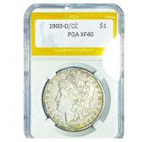 1900-O/CC Morgan Silver Dollar PGA XF40