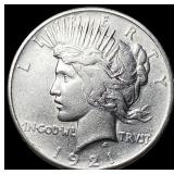 1921 Silver Peace Dollar HIGH GRADE