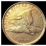 1857 Flying Eagle Cent CLOSELY UNCIRCULATED