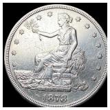 1878-S Silver Trade Dollar CLOSELY UNCIRCULATED