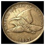 1857 Flying Eagle Cent CLOSELY UNCIRCULATED