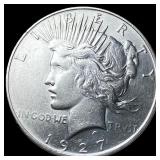 1927-D Silver Peace Dollar CLOSELY UNCIRCULATED