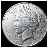 1927 Peace Silver Dollar CLOSELY UNCIRCULATED