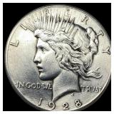 1928 Peace Silver Dollar HIGH GRADE