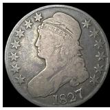 1827 Capped Bust Half Dollar NICELY CIRCULATED