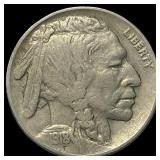 1918-S Buffalo Nickel ABOUT UNCIRCULATED