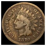 1870 Indian Head Cent LIGHTLY CIRCULATED