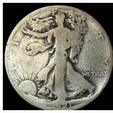 1921-S Silver Walking Liberty Half Dollar  NICELY