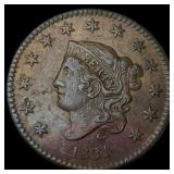 1831 Coronet Head Large Cent CLOSELY  UNCIRCULATE