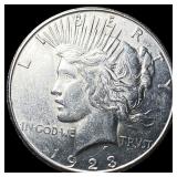 1923 Silver Peace Dollar UNCIRCULATED