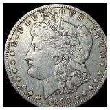 1896-O Silver Morgan Dollar ABOUT UNCIRCULATED