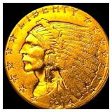 1914 Indian Head Gold $2.50 Quarter Eagle UNCIRCUL