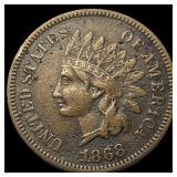 1868 Indian Head Cent LIGHTLY CIRCULATED