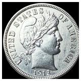 1913 Barber Dime UNCIRCULATED