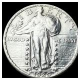 1929-S Silver Standing Liberty Quarter CLOSELY UNC