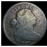 1807 Draped Bust Large Cent NICELY CIRCULATED